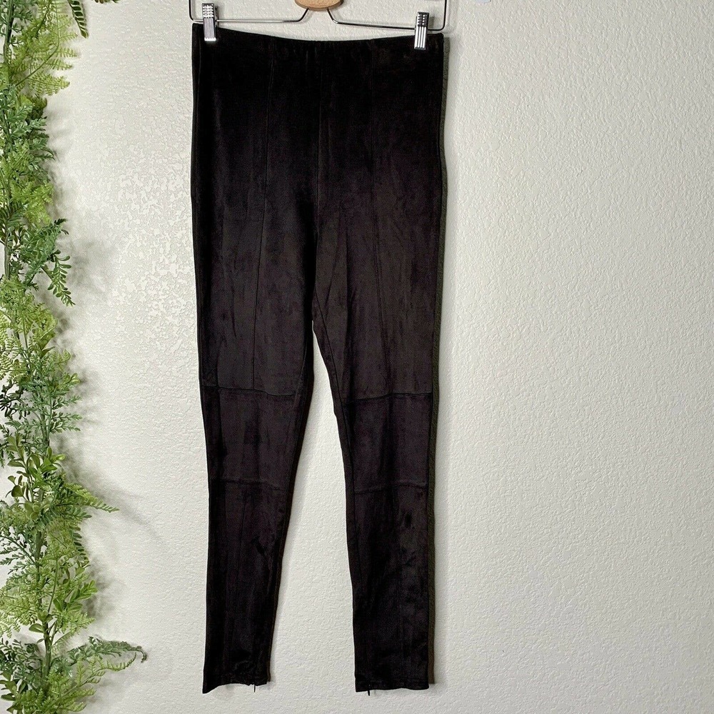 🌳 Bishop + Young Casual Pants Black Velvet Soft M